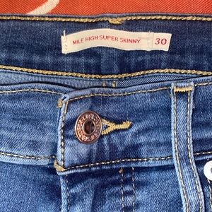 Levis super skinny Jegging